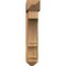 Ekena Millwork Balboa Arts and Crafts Rough Sawn Bracket w/ Offset Brace, Western Red Cedar, 8"W x 34"D x 42"H BKT0806X34X42BOA03RWR - alternate 2
